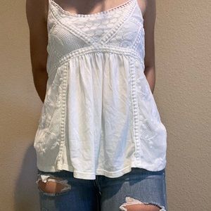 White tank top